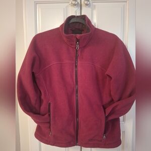 Marmot Deep Red Womens Fleece Jacket